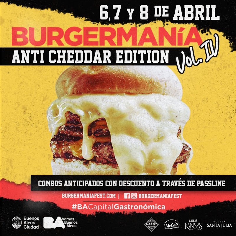 Llega la Burgermanía "anti cheddar" acompañada por un Tintillo 3 Tintillo Burgermanía